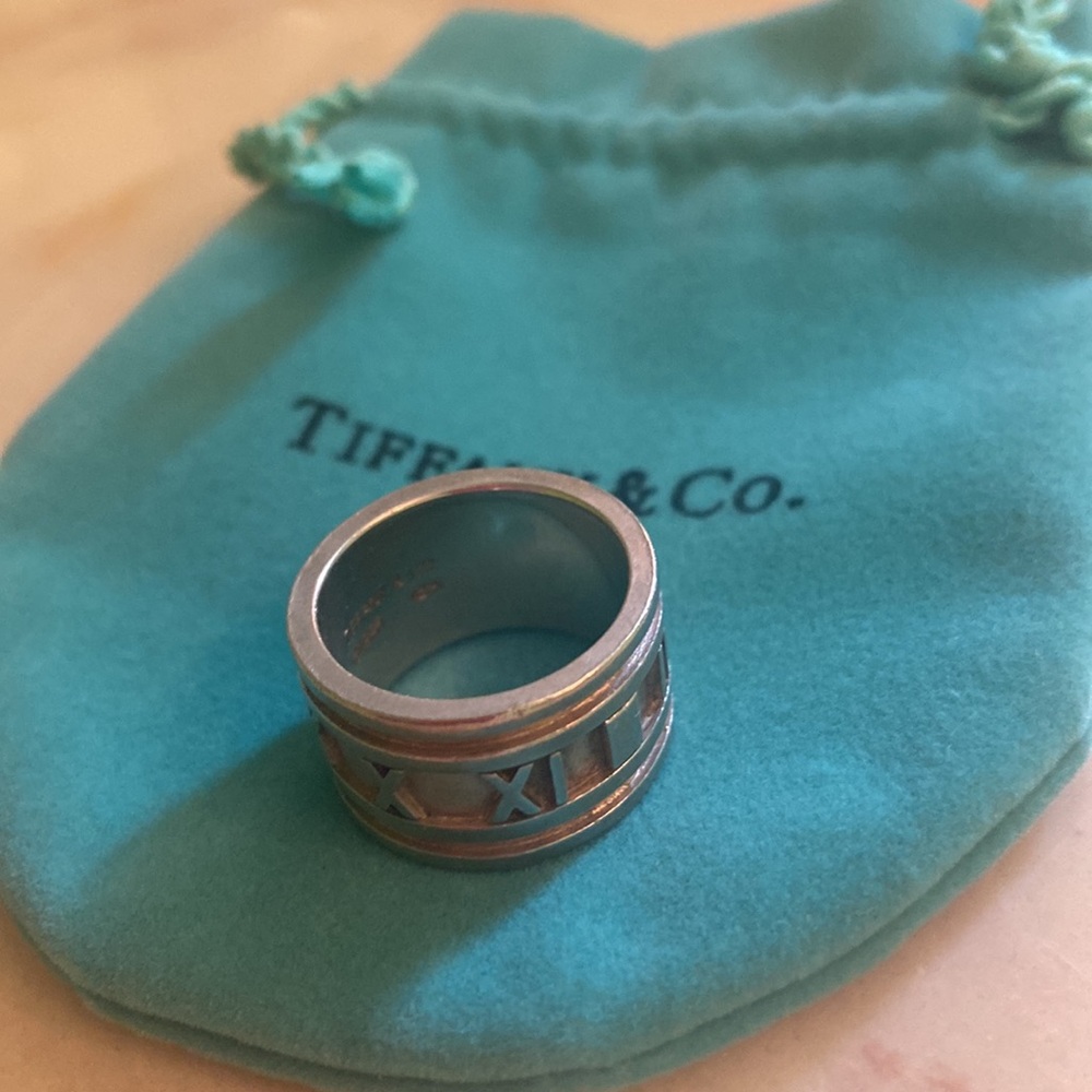 Tiffany & Co. Atlas Ring Size 5